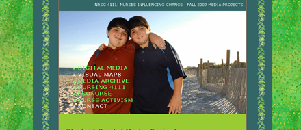 Fall 2009 Digital Media Projects & Visual Maps