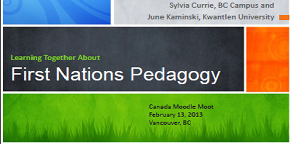 First Nations Pedagogy