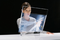 Futuristic Touch Screen